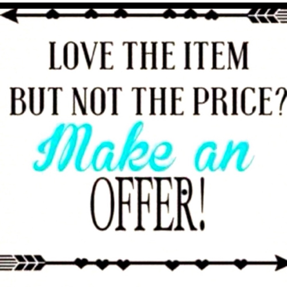 Open to reasonable offers!